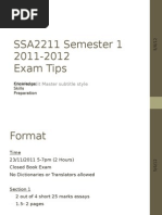 Download SSA2211 Revision Exam by Abraham Kang SN76711602 doc pdf