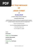 Download True Message of Jesus by Bilal Philips by Jason Galvan Abu Noah Ibrahim Ibn Mikaal SN7671178 doc pdf