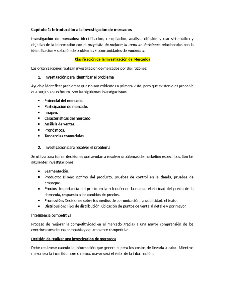 Capitulos Libro | PDF | Investigación de mercado | Mercado (economía)