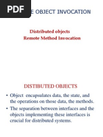 Remote Object Invocation