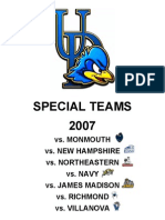 Delaware Special Teams