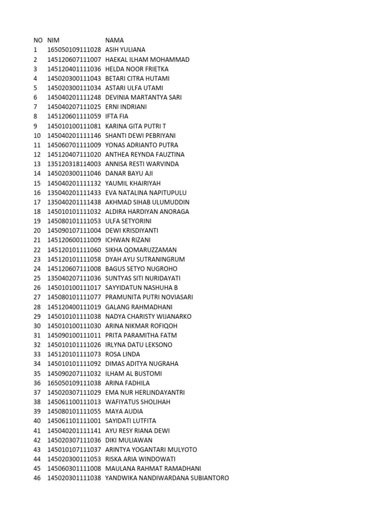 Jadwal g121 s07 | PDF