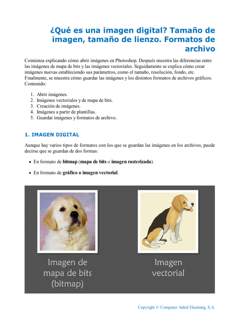 4-Qué Es Una Imagen Digital-Tamaño de Imagen, Tamaño de Lienzo