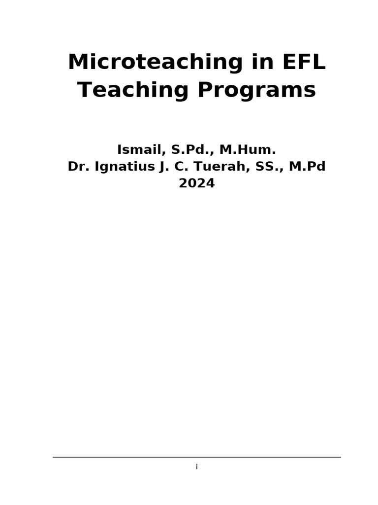 Buku Referensi Microteaching Pdf