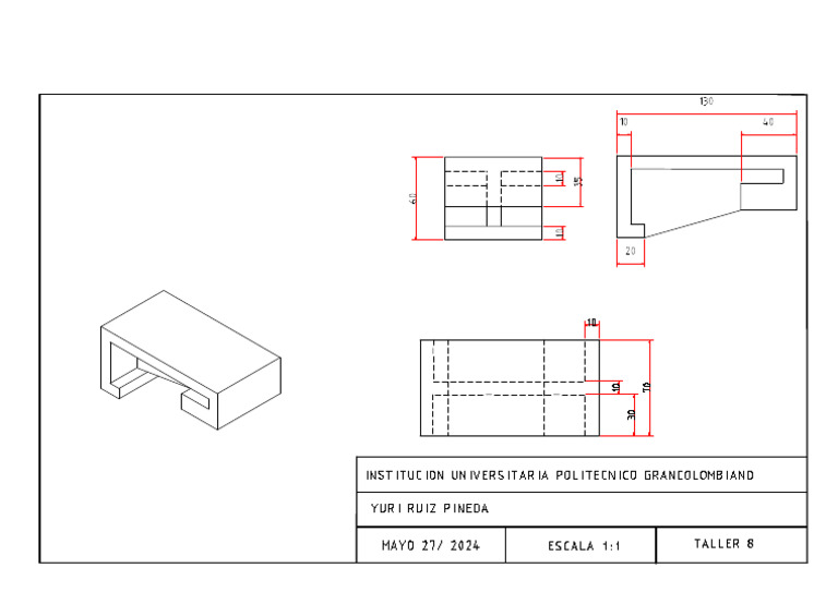 Taller 7 Pieza 1.. | PDF