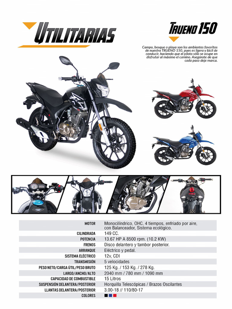 TRUENO 150 | PDF