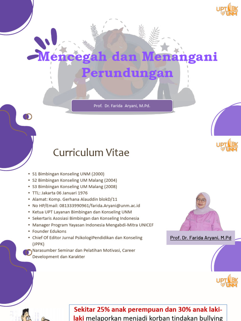 Mencegah Dan Penanganan Perundungan Pdf