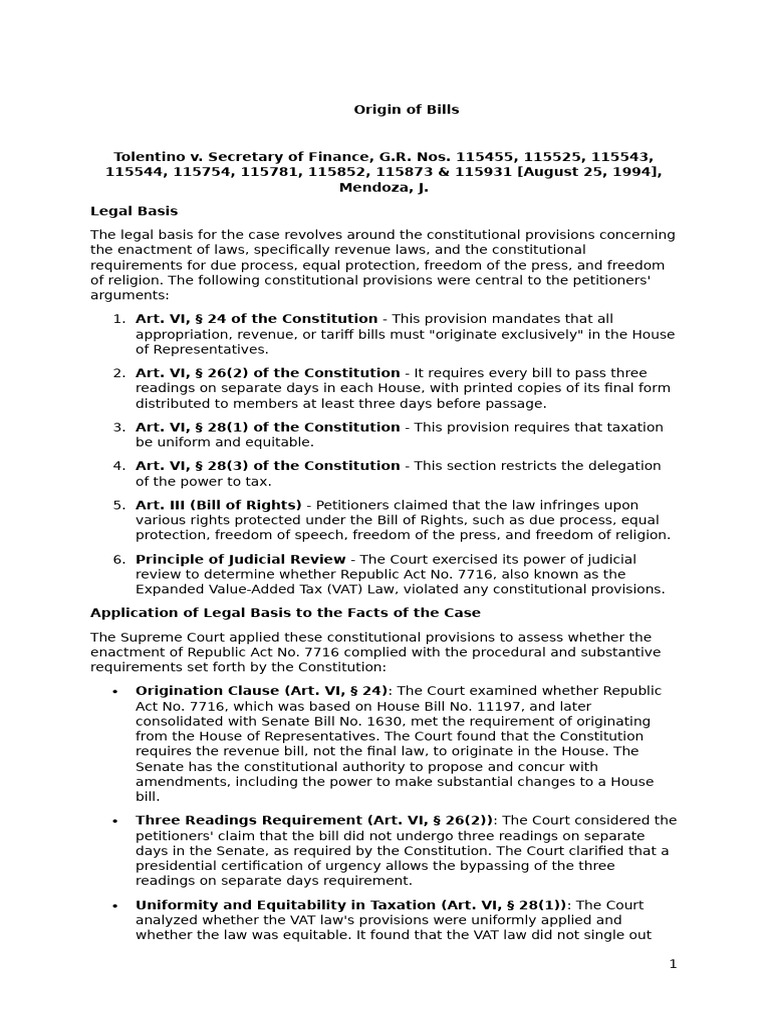 Passage of Bills | PDF | Bill (Law) | Law