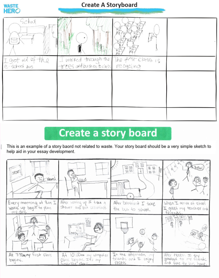 Waste Fiction Storyboard Pdf