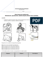 Guía de Ciencias Naturales para tercero básico