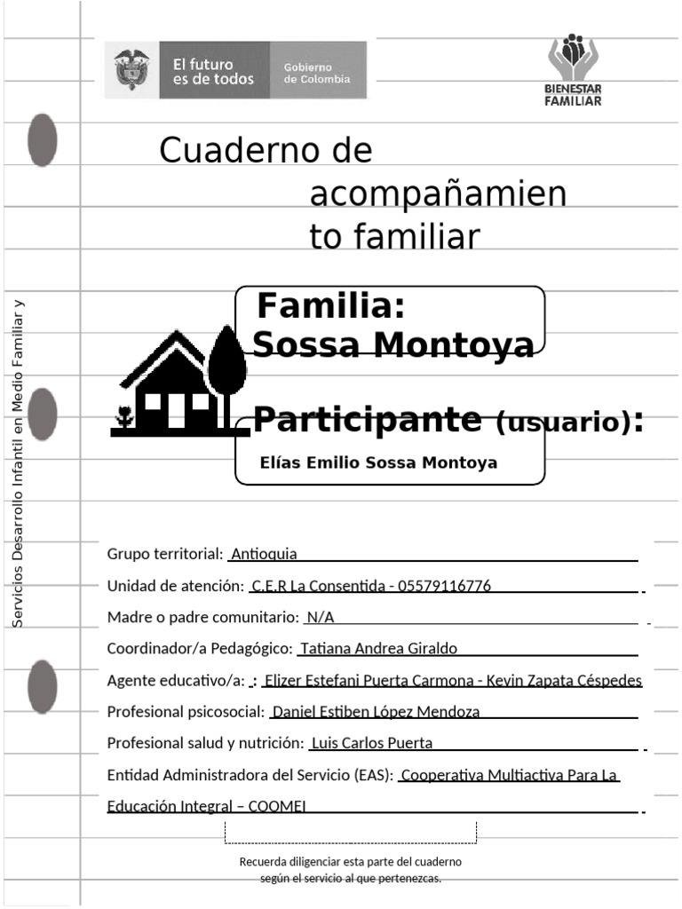 Cuaderno de Acompañamiento Familiar | PDF