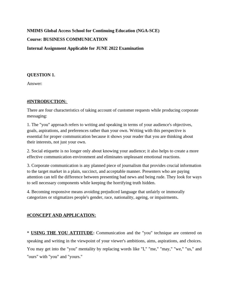 Business Communication+ | PDF