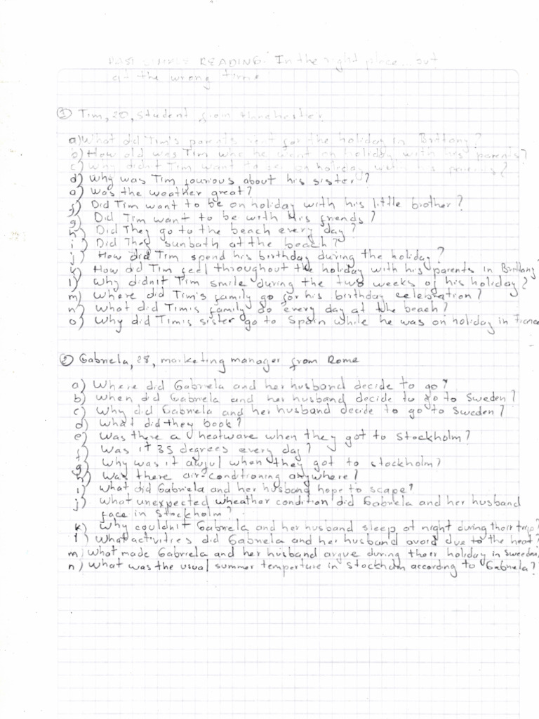 Past_Regular_Irregular verbs_Questions | PDF