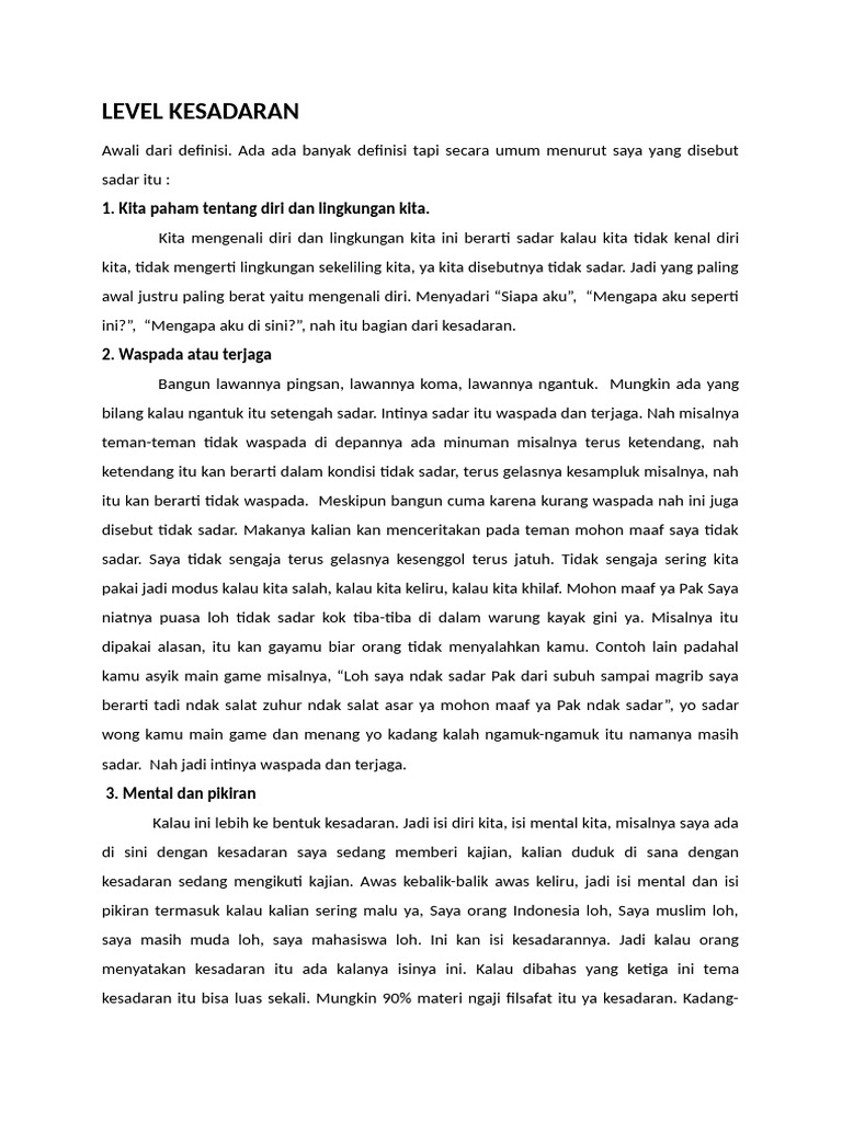 Level Kesadaran Pdf