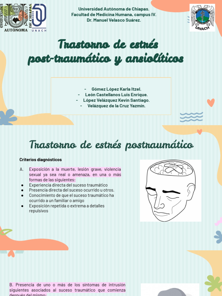 Trastorno de Estrés Postraumático - E4 | PDF