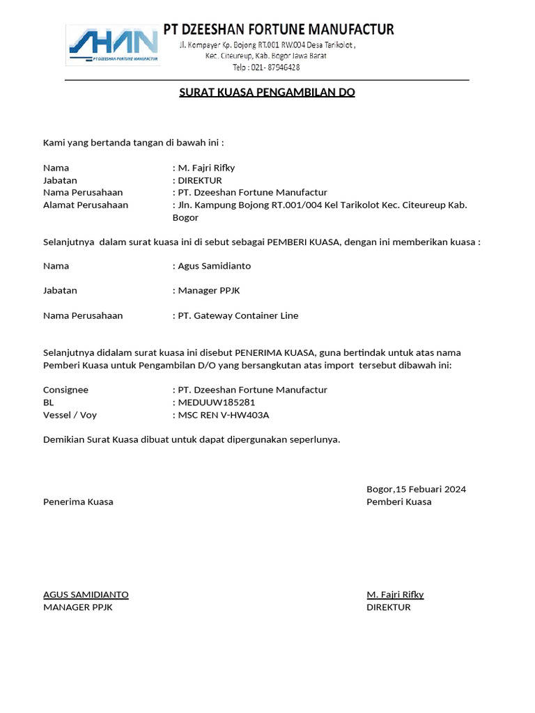 SK & Pinjam Cont MSC | PDF