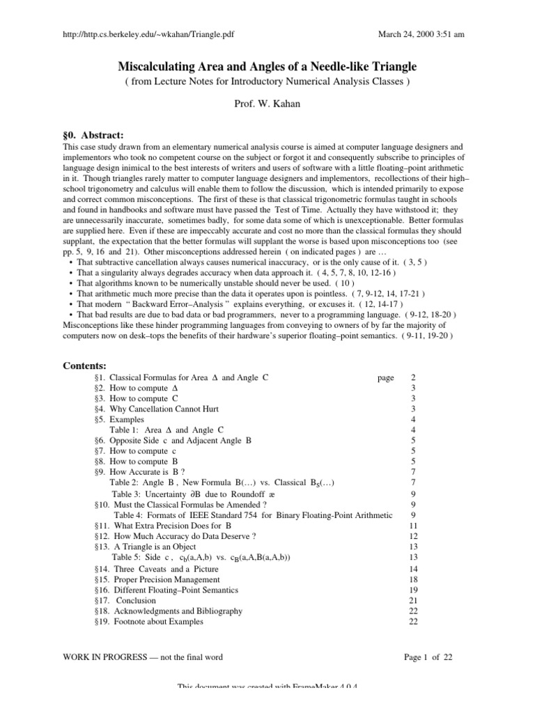 Triangle | PDF