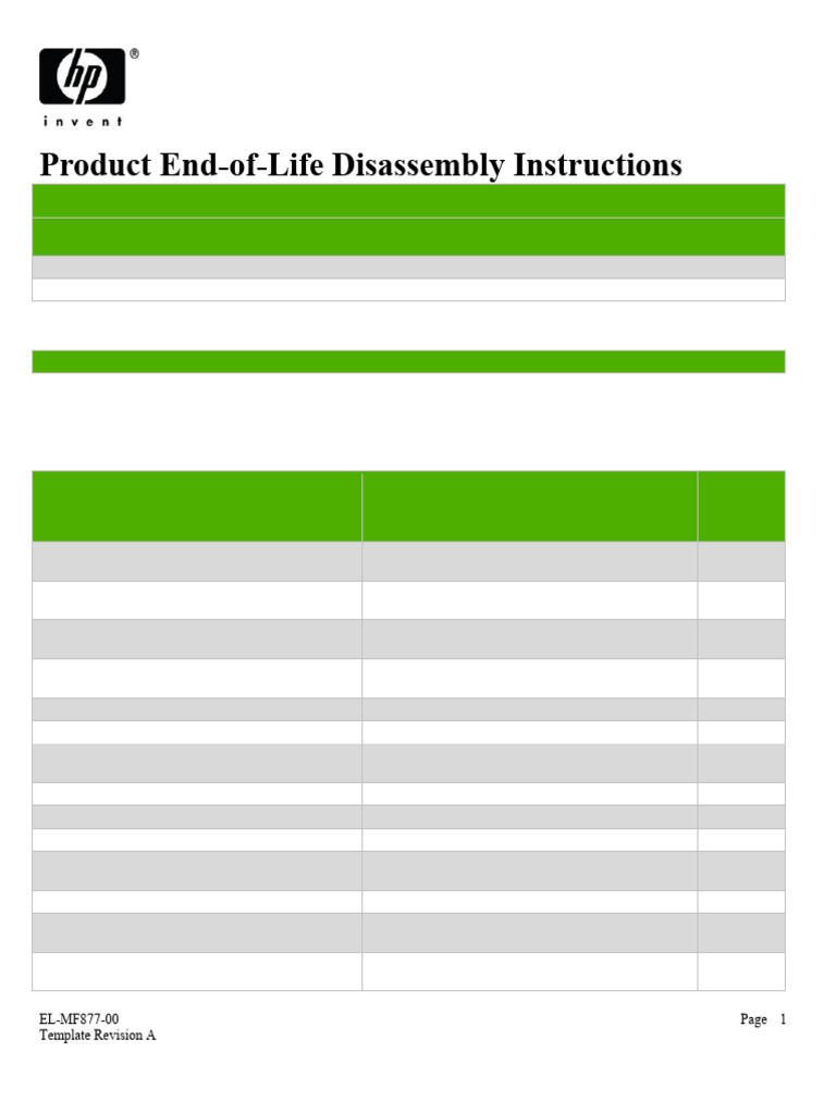 Disassembly Deskto 201021821123 | PDF