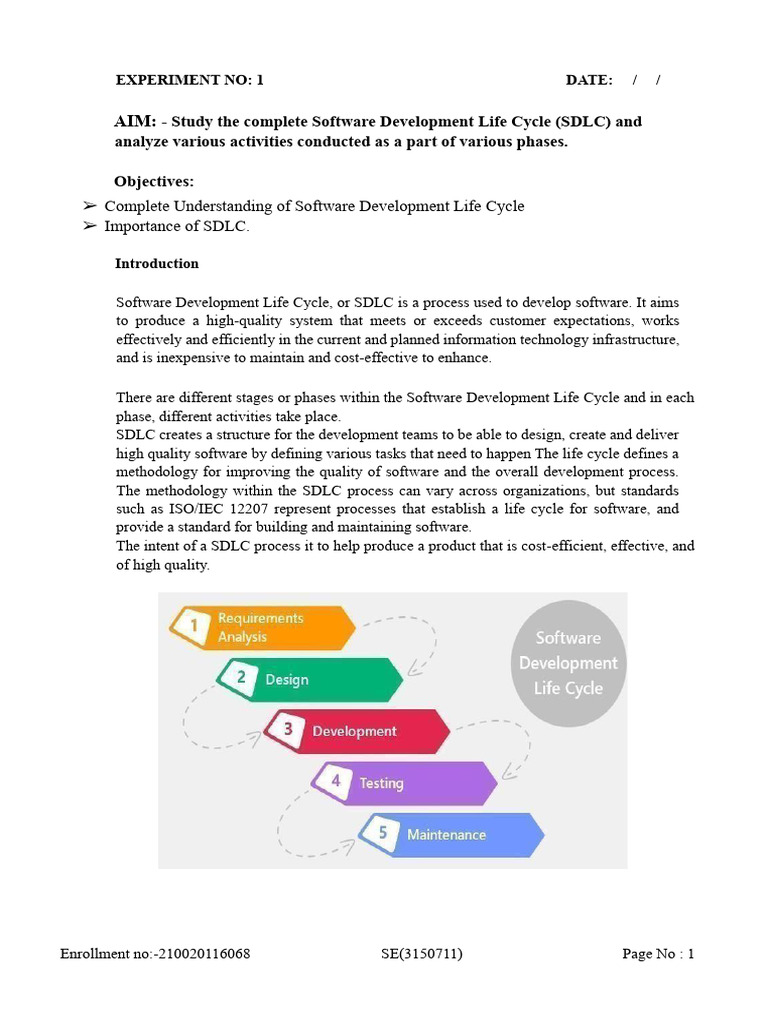 Se Lab Manual | PDF