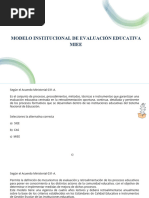 Modelo Institucional de Evaluación 2024 | PDF | Evaluación | Enseñando