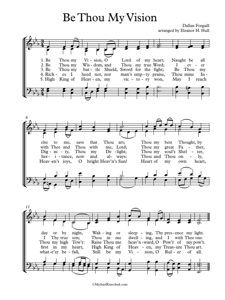 Exciting Be Thou My Vision Pdf Pictures