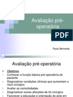 Avaliação pré-operatória completa