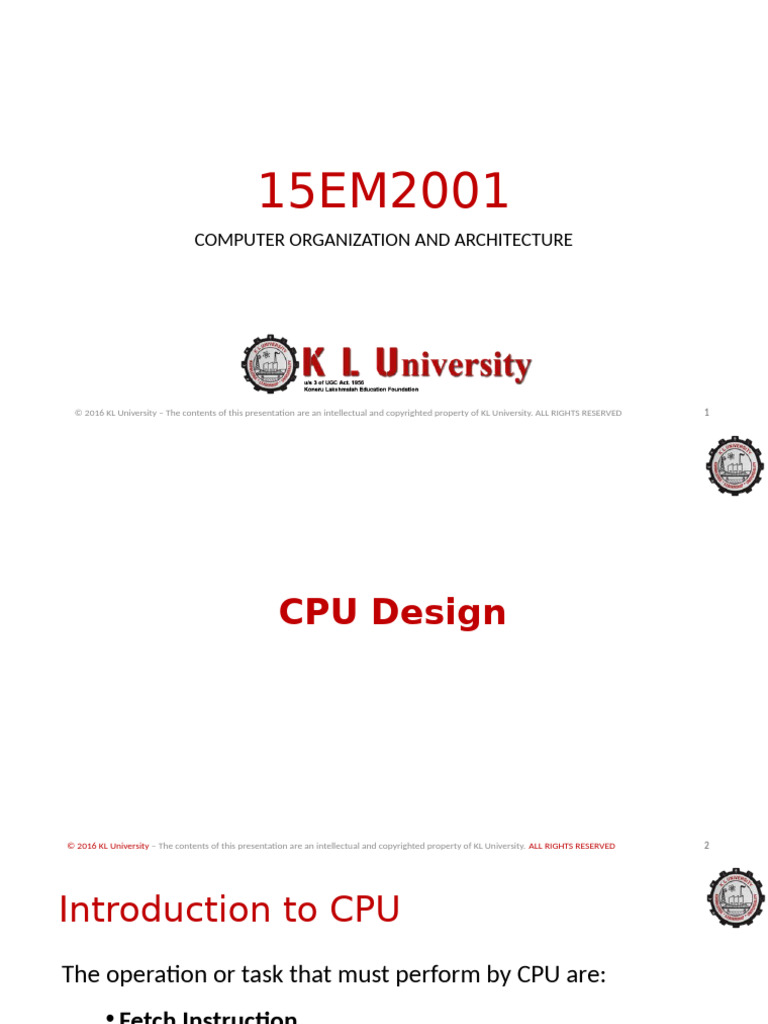 Computer Organization and Architecture | PDF