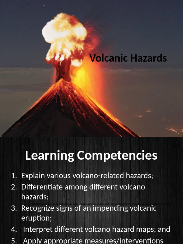 Volcano Hazards Pdf