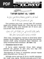 Download Tafsir Surah Al-Ashr by Hamba Tuhan SN76726262 doc pdf