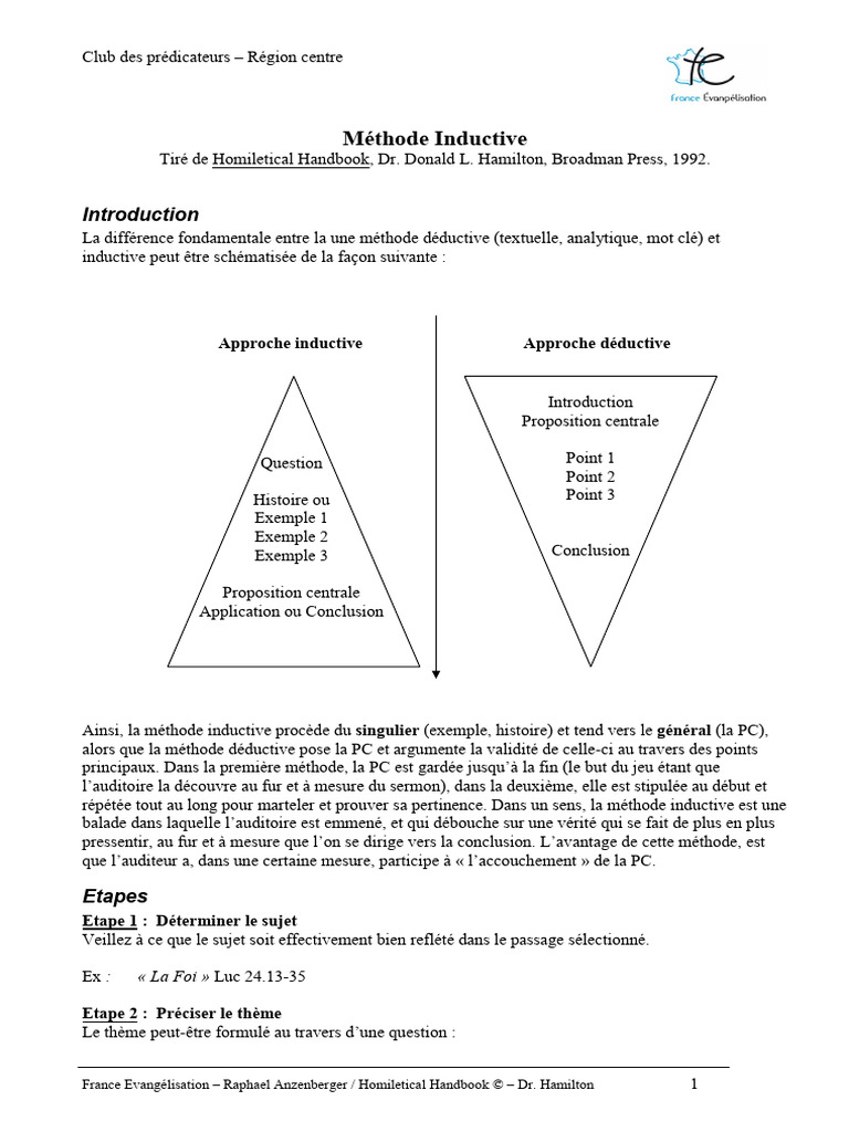 Méthode Inductive | PDF
