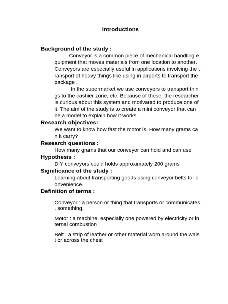 Introductions | PDF