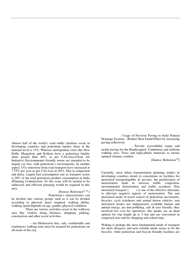 Pedestrian Priority in Urban Area and Us | PDF