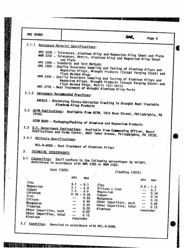 Ams 4048 H | PDF