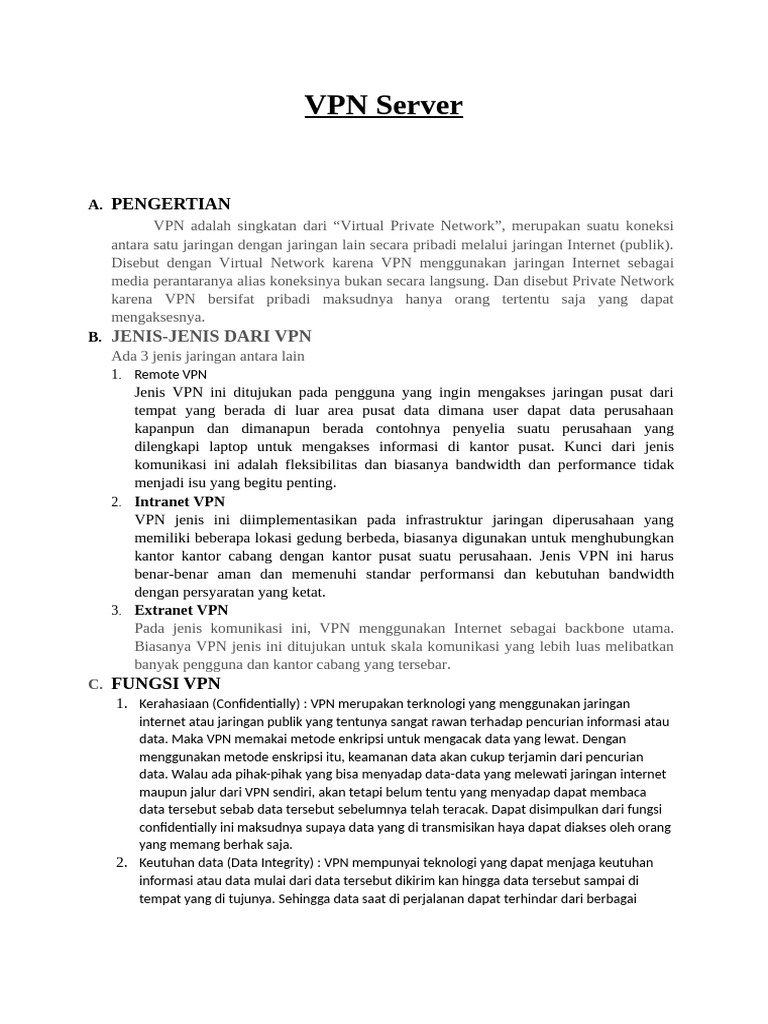 VPN Server | PDF