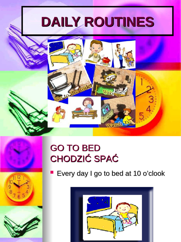 Daily Routines | PDF