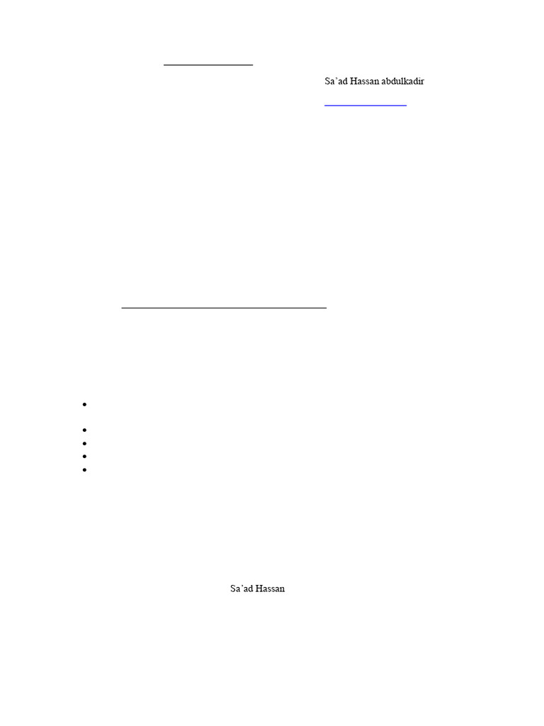 Application Letter | PDF