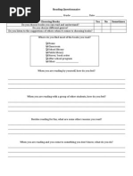 Download Reading Questionnaire by Literacy Roots SN76728653 doc pdf