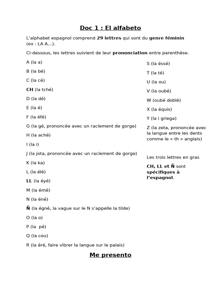 1 El Alfabeto Pdf