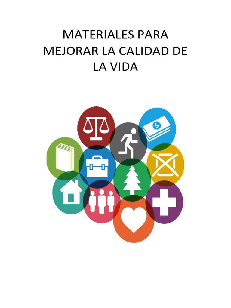 Materiales para Mejorar la Calidad de Vida | PDF | Alimentos | Salud y ...
