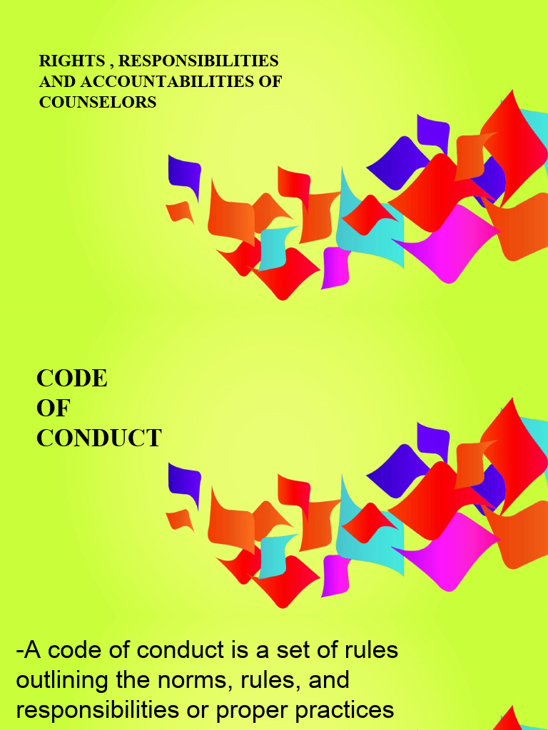 Counselors' Rights and Responsibilities | PDF | Confidentiality | Justice