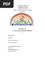 Download Digital Dice Project by Surya Geetha SN76730023 doc pdf