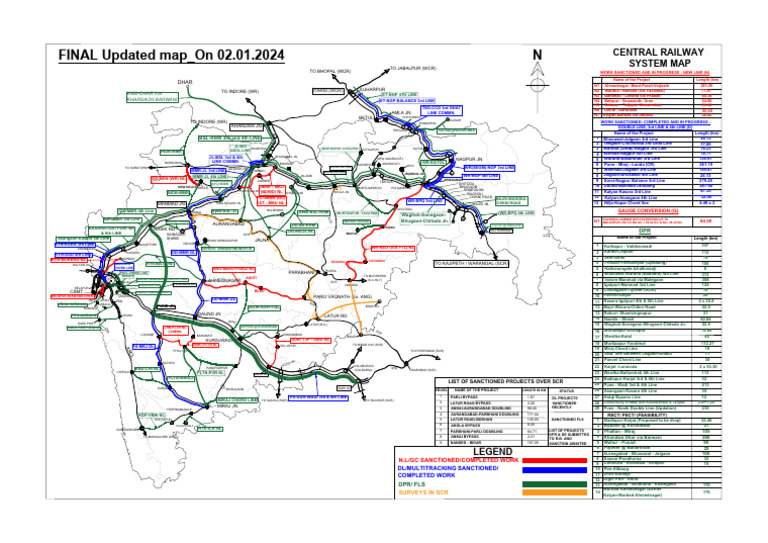 CR Urvey - Map - 02.01.2024 | PDF