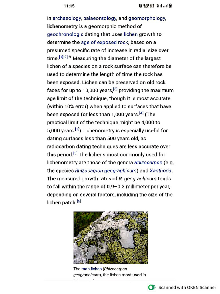 Lichenometry and Dendrochronology-2023 | PDF