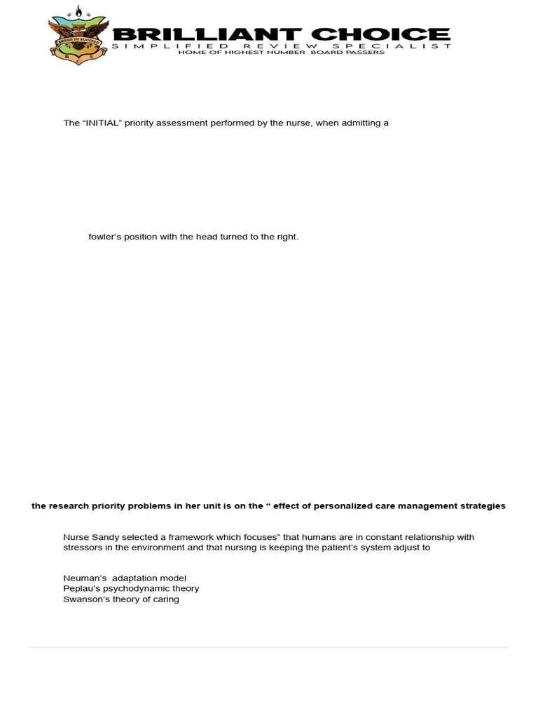 Nursing Practice Iii Final Proof Read 1 | PDF