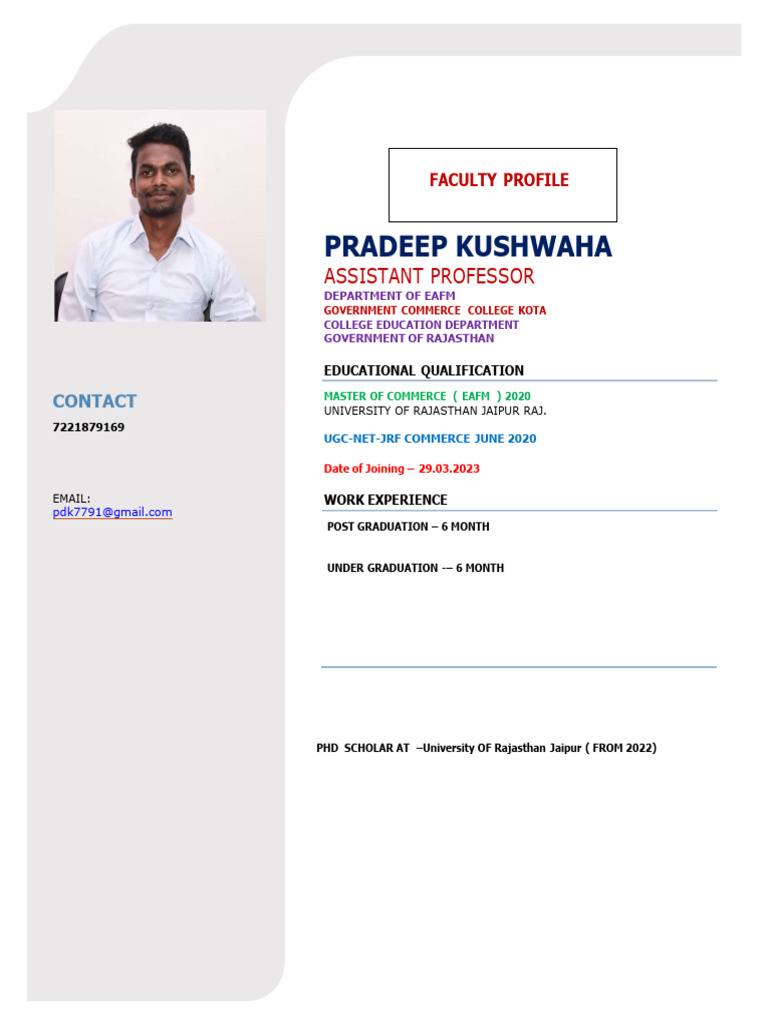 Pradeep Ji PDF | PDF