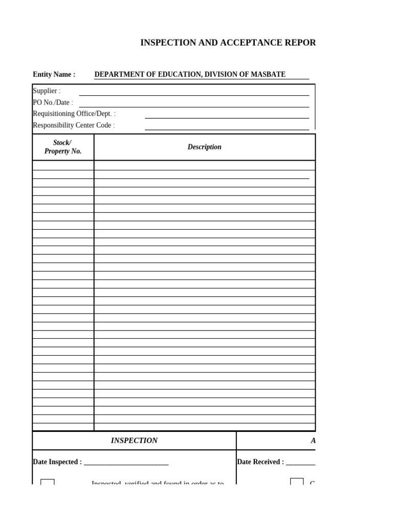 Inventory Forms | PDF