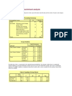 Output Listing For Discriminant Analysis: Univariate Anovas Wilks' Lambda