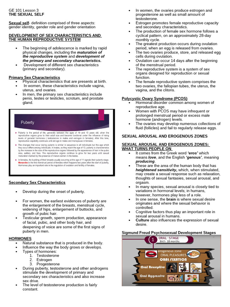GE 101 Lesson 3 | PDF