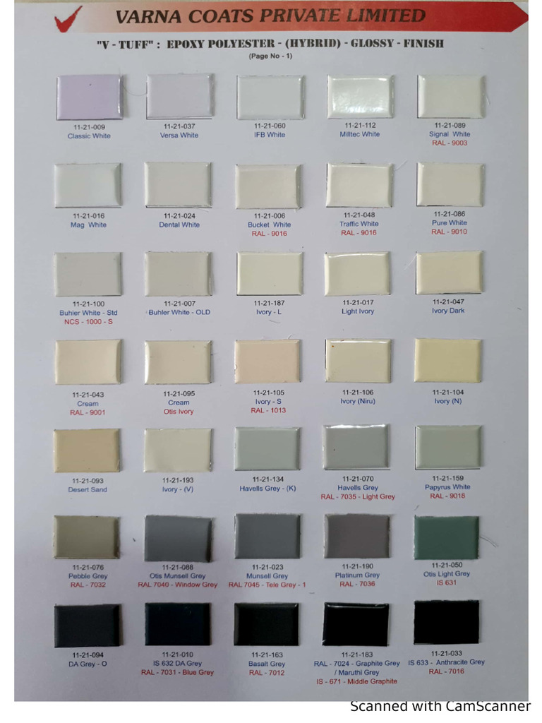 New Shade Card | PDF