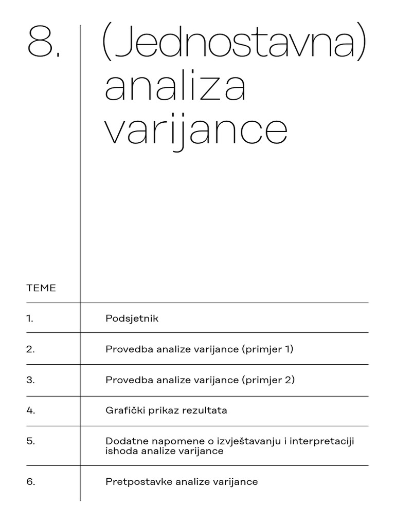 8 Varijanca | PDF